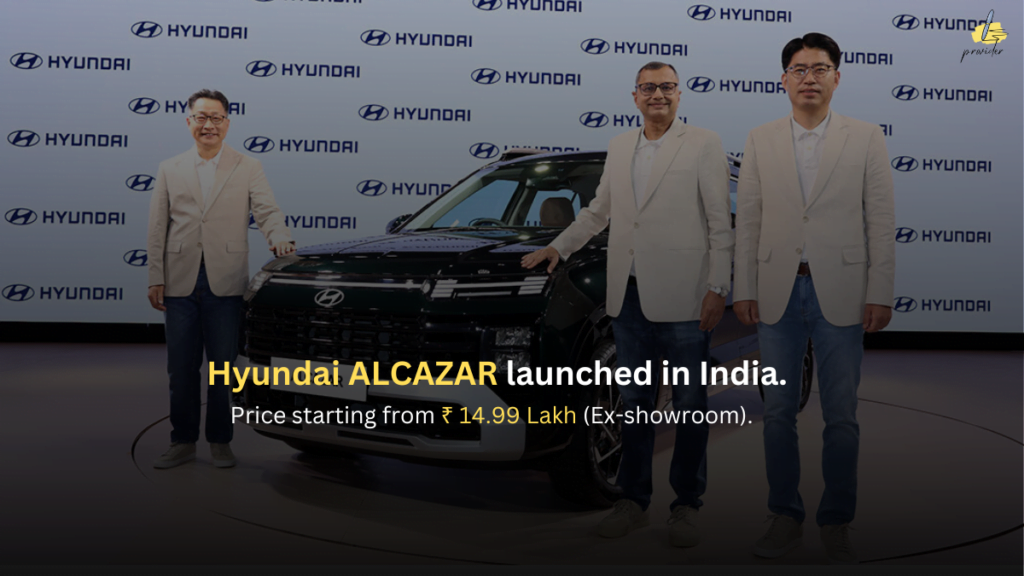 Hyundai Alcazar 2024 Price in India